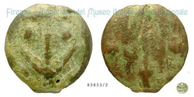 Serie Ancora - Tridente 300-275 a.C. (Incerta Centro Italia)