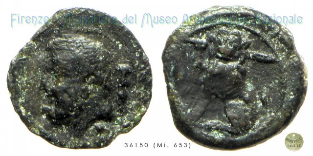 Uncia 210-208 a.C. (Venusia)