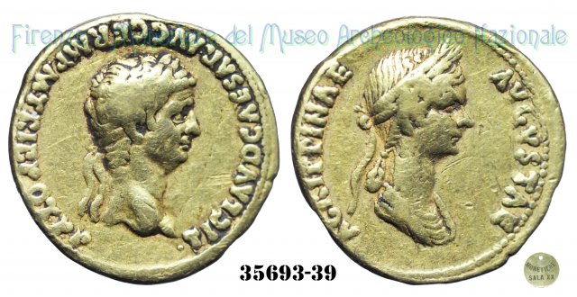 AGRIPPINAE AVGVSTAE - Ric. 80 50-54 d.C. (Roma)