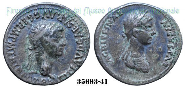 AGRIPPINAE AVGVSTAE - Ric 81 50-54 d.C. (Roma)