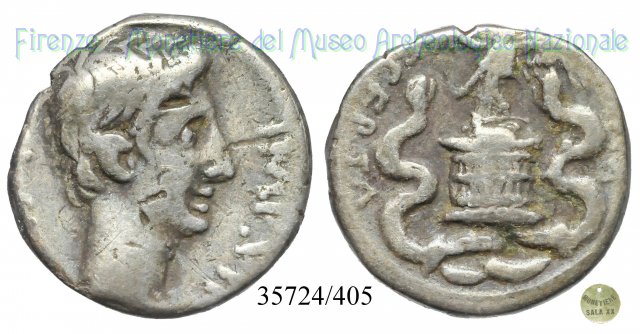 ASIA- RECEPTA / RIC 276 (come Ottaviano) 29-26 a.C. (Brundisium o Roma)