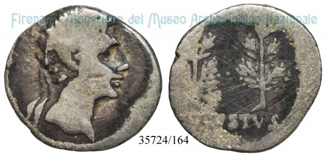 CAESAR AVGVSTVS / RIC 51 20-19 a.C. (Colonia Patricia)