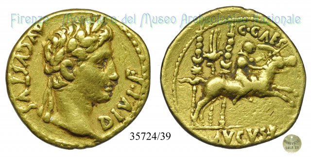 C CAES AVGVS F / RIC 198 8 a.C. (Lugdunum)