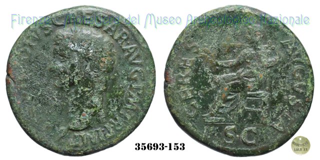 CERES AVGVSTA | Ric. 94 41-50 d.C. (Roma)