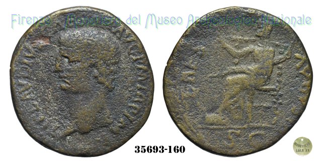 CERES AVGVSTA | Ric. 94 41-50 d.C. (Roma)