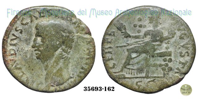 CERES AVGVSTA | Ric. 94 41-50 d.C. (Roma)