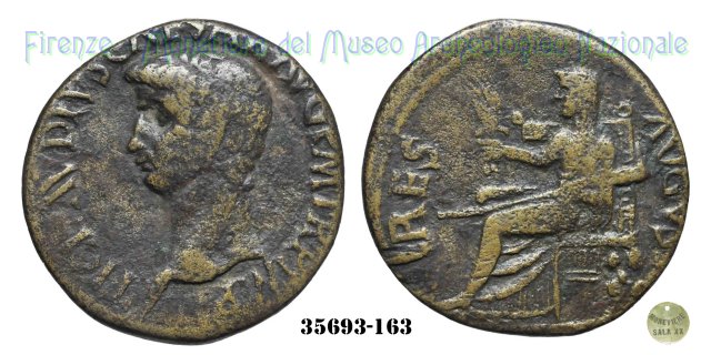 CERES AVGVSTA | Ric. 94 41-50 d.C. (Roma)
