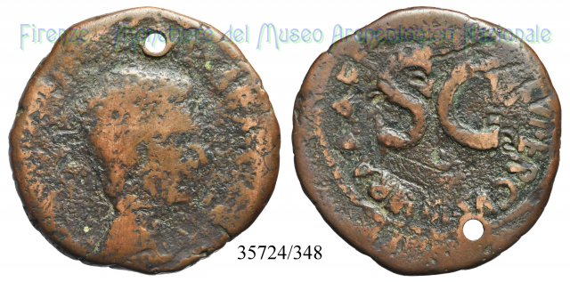 C GALLIVS LVPERCVS IIIVIR AAAFF S C / RIC 379 16 a.C. (Roma)