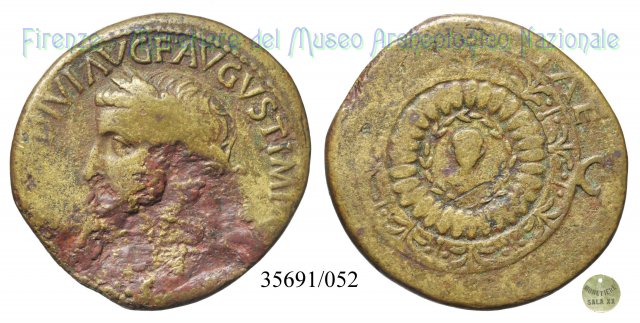 CLEMENTIAE - RIC 38 - Scudo in doppia corona 16-22 d.C. (Roma)