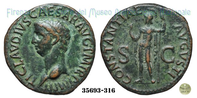 CONSTANTIAE AVGVSTI (S.C.) | Ric 111 50-54 d.C. (Roma)