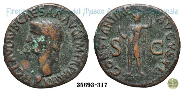 CONSTANTIAE AVGVSTI (S.C.) | Ric 111 50-54 d.C. (Roma)