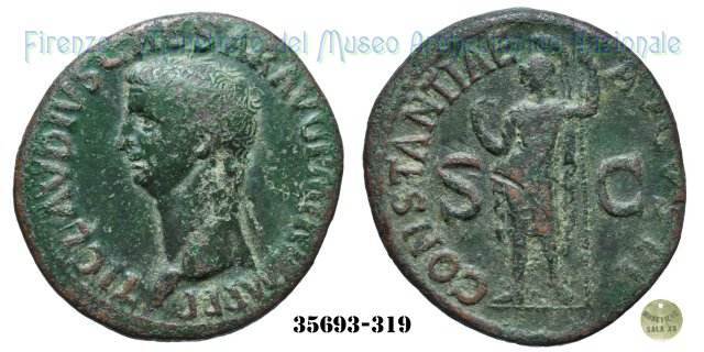 CONSTANTIAE AVGVSTI (S.C.) | Ric 111 50-54 d.C. (Roma)