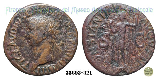 CONSTANTIAE AVGVSTI (S.C.) | Ric 111 50-54 d.C. (Roma)