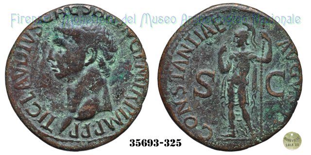 CONSTANTIAE AVGVSTI (S.C.) | Ric 111 50-54 d.C. (Roma)