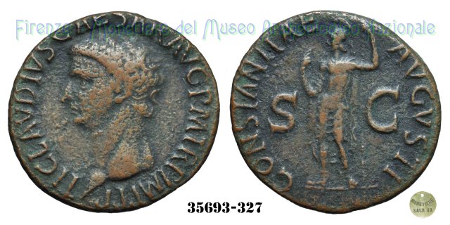 CONSTANTIAE AVGVSTI (S.C.) | Ric 111 50-54 d.C. (Roma)