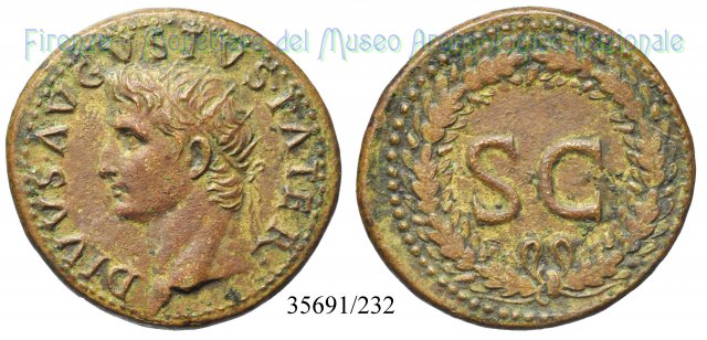 DIVVS AVGVSTVS PATER - RIC 79 22-26 d.C. (Roma)