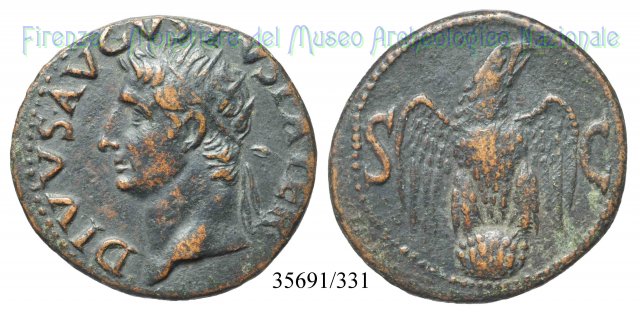 DIVVS AVGVSTVS PATER - RIC 82 22-26 d.C. (Roma)