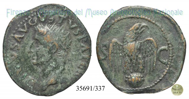 DIVVS AVGVSTVS PATER - RIC 82 22-26 d.C. (Roma)