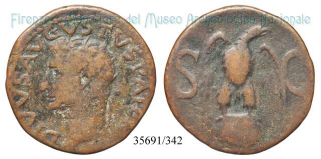 DIVVS AVGVSTVS PATER - RIC 82 22-26 d.C. (Roma)