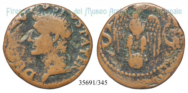 DIVVS AVGVSTVS PATER - RIC 82 22-26 d.C. (Roma)