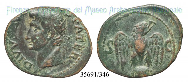 DIVVS AVGVSTVS PATER - RIC 82 22-26 d.C. (Roma)