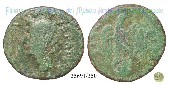 DIVVS AVGVSTVS PATER - RIC 82 22-26 d.C. (Roma)