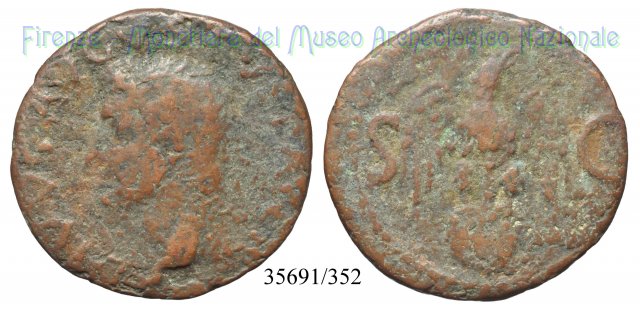 DIVVS AVGVSTVS PATER - RIC 82 22-26 d.C. (Roma)