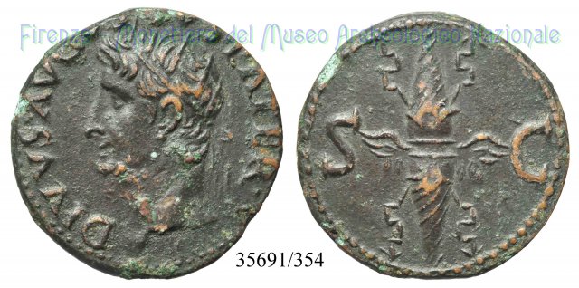 DIVVS AVGVSTVS PATER - RIC 83 22-30 d.C. (Roma)