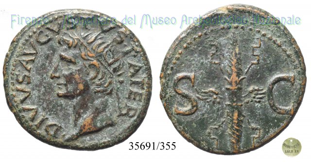 DIVVS AVGVSTVS PATER - RIC 83 22-30 d.C. (Roma)