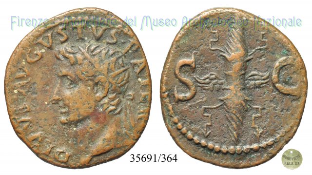 DIVVS AVGVSTVS PATER - RIC 83 22-30 d.C. (Roma)