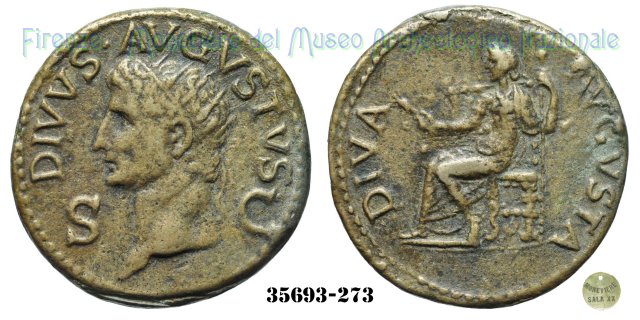 DIVVS AVGVSTVS - Ric 101 41-50 d.C. (Roma)