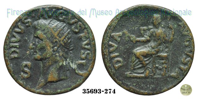 DIVVS AVGVSTVS - Ric 101 41-50 d.C. (Roma)