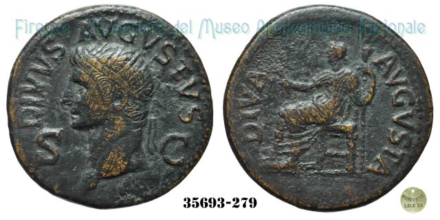 DIVVS AVGVSTVS - Ric 101 41-50 d.C. (Roma)