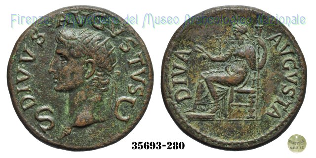 DIVVS AVGVSTVS - Ric 101 41-50 d.C. (Roma)