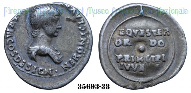 EQVESTER/ OR-DO/ PRINCIPI/ IVVENT - Ric 79 50-54 d.C. (Roma)