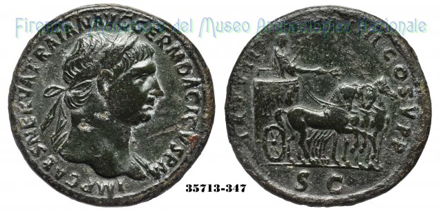 IMP CAES NERVA TRAIAN AVG GERM DACICVS PM - Ric 458 103 d.C. (Roma)