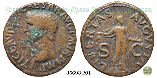 LIBERTAS AVGVSTA S-C | Ric 97 41-50 d.C. (Roma)