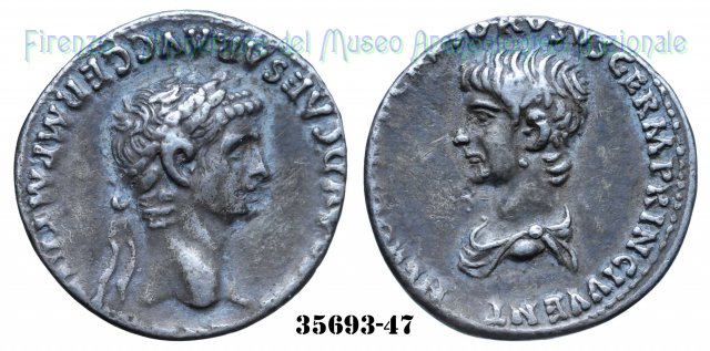 NERO CLAVD CAES DRVSVS GERM PRINC IVVENT - Ric 83 50-54 d.C. (Roma)