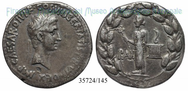 PAX / RIC 476 28-20 a.C. (Ephesus)