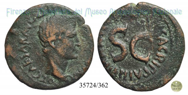 P LVRIVS AGRIPPA IIIVIR AAAFF S C / RIC 427 7 a.C. (Roma)