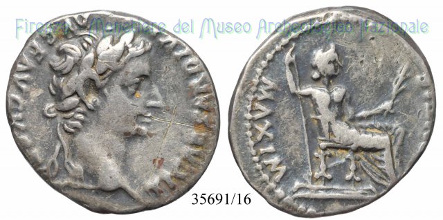 PONTIF. MAXIM. - RIC. 30 14-37 d.C. (Roma)