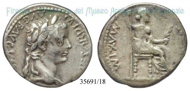 PONTIF. MAXIM. - RIC. 30 14-37 d.C. (Roma)