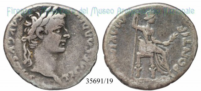 PONTIF. MAXIM. - RIC. 30 14-37 d.C. (Roma)