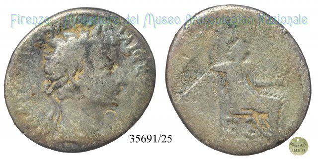 PONTIF. MAXIM. - RIC. 30 14-37 d.C. (Roma)