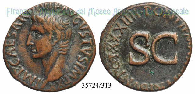 PONTIF MAXIM TRIBVN POT XXXIIII S C / RIC 471 11-12 d.C. (Roma)