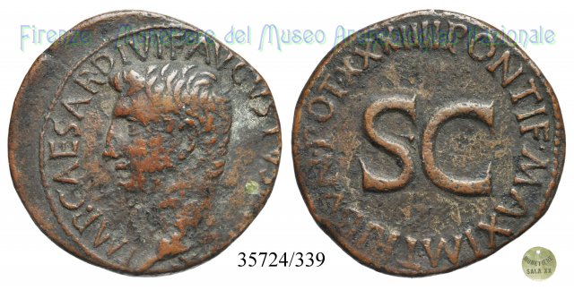 PONTIF MAXIM TRIBVN POT XXXIIII S C / RIC 471 11-12 d.C. (Roma)