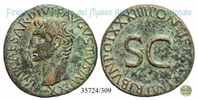 PONTIF MAXIM TRIBVN POT XXXIIII S C / RIC 471 11-12 d.C. (Roma)