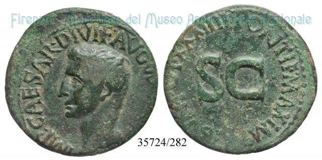 PONTIF MAXIM TRIBVN POT XXXIIII S C / RIC 471 11-12 d.C. (Roma)