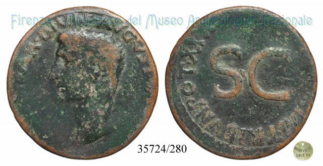 PONTIF MAXIM TRIBVN POT XXXIIII S C / RIC 471 11-12 d.C. (Roma)