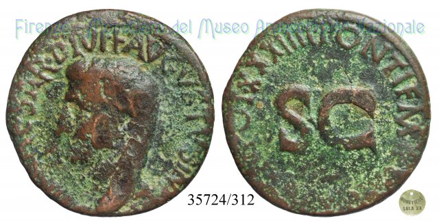 PONTIF MAXIM TRIBVN POT XXXIIII S C / RIC 471 11-12 d.C. (Roma)